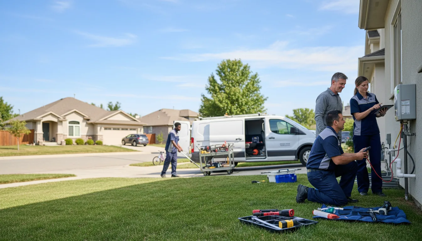 Tankless water heater service in Granville, OH